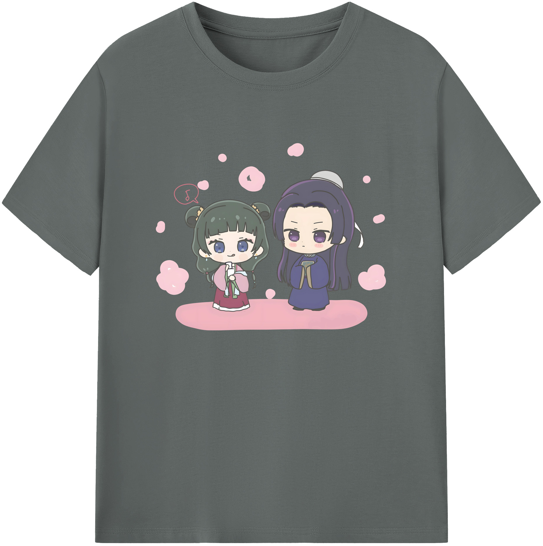 （画像用） 薬屋のひとりごと The Apothecary Diaries 綿100％ メンズ半袖Tシャツ｜肌触りやわらか＆通気性